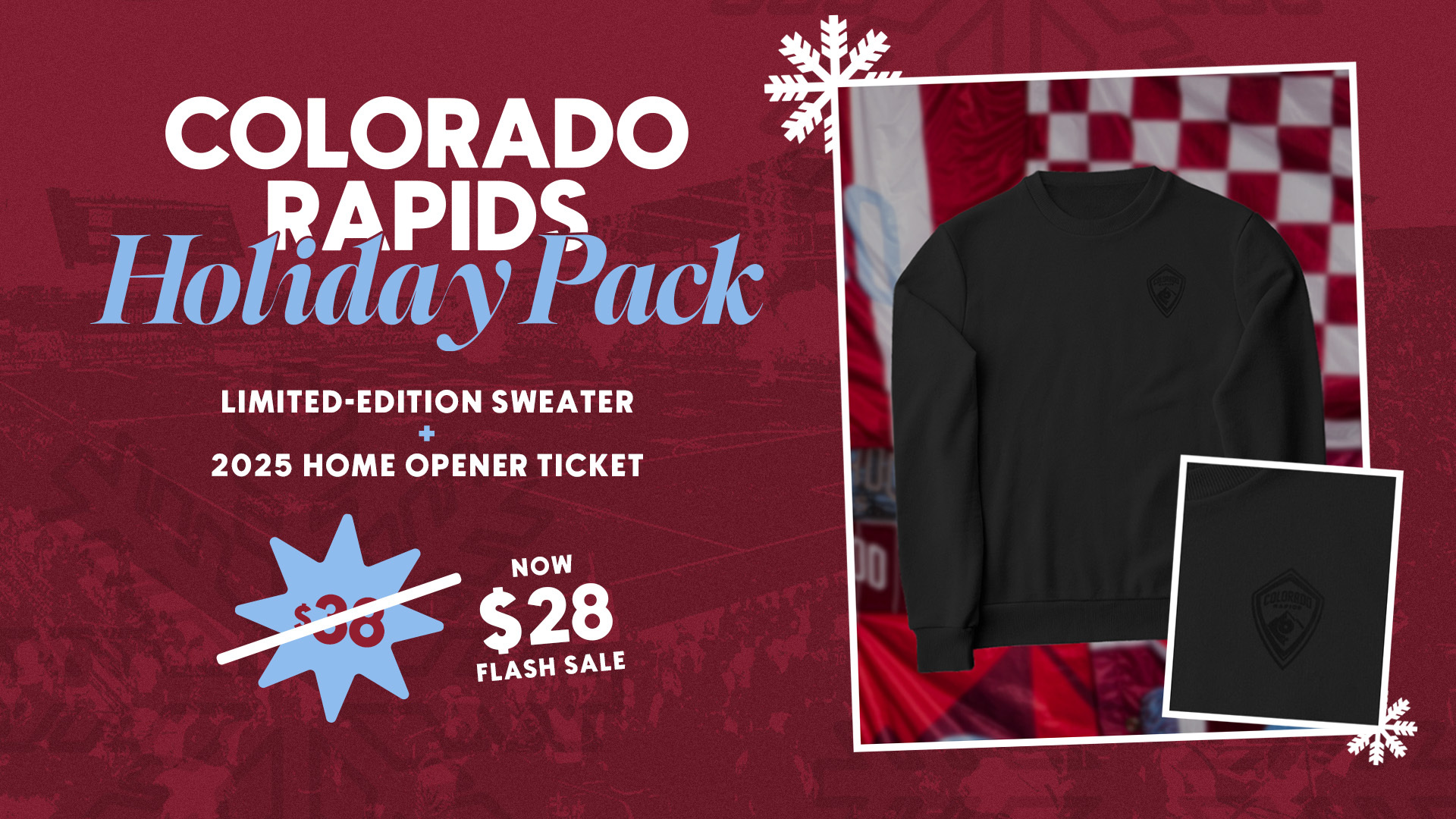 Rapids Holiday Pack Flash Sale